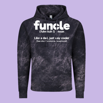 Funcle Definition Vintage Hoodie Designed By Artisfamous