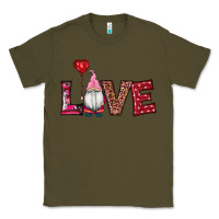 Army Green valentine's day gnomes love Classic Tee - RanaPortraitStore