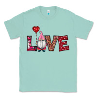 Seafoam valentine's day gnomes love Classic Tee - RanaPortraitStore