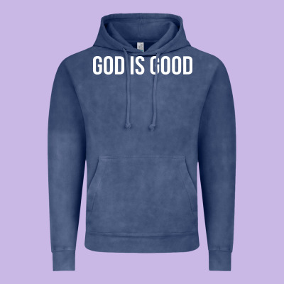 God Is Good Vintage Hoodie Designed By Artisfamous