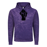 Cloud Purple fist Vintage Hoodie - artisFamous