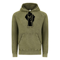Vintage Olive fist Vintage Hoodie - artisFamous