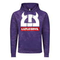 Cloud Purple little devil Vintage Hoodie - artisFamous