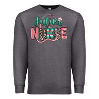 Charcoal Heather future nurse Premium Sweatshirt - RanaPortraitStore