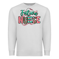 Dove Grey future nurse Premium Sweatshirt - RanaPortraitStore