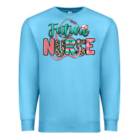 Ocean Blue future nurse Premium Sweatshirt - RanaPortraitStore