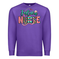 Purple future nurse Premium Sweatshirt - RanaPortraitStore