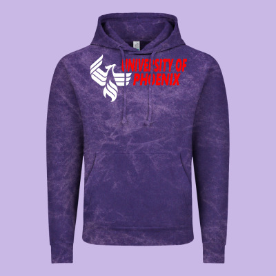 University Of Phoenix Vintage Hoodie Designed By Artisfamous