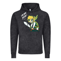 Vintage Black i’m not zelda Vintage Hoodie - artisFamous