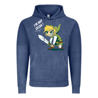 Vintage Denim i’m not zelda Vintage Hoodie - artisFamous