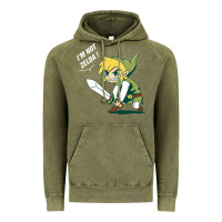 Vintage Olive i’m not zelda Vintage Hoodie - artisFamous