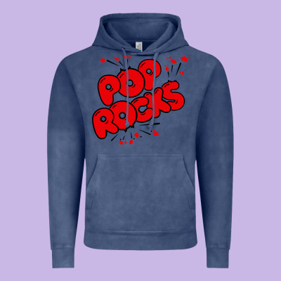 Pop Rocks Vintage Hoodie Designed By Artisfamous