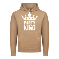 Vintage Coffee party king Vintage Hoodie - artisFamous