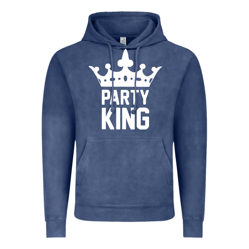 Party King Vintage Hoodie by artisFamous | Teevron