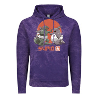 Cloud Purple sumo pop Vintage Hoodie - artisFamous