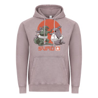 Vintage Zinc sumo pop Vintage Hoodie - artisFamous