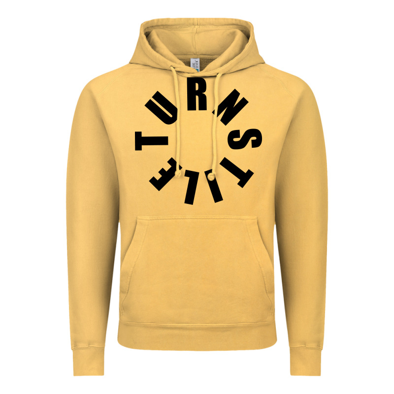 Turnstile Black On White Vintage Hoodie by artisFamous | Teevron