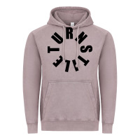 Vintage Zinc TURNSTILE BLACK ON WHITE Vintage Hoodie - artisFamous