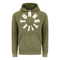Vintage Olive TURNSTILE WHITE ON BLACK. Vintage Hoodie - artisFamous