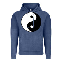 Vintage Denim Yin and yang Vintage Hoodie - artisFamous