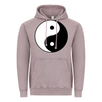 Vintage Zinc Yin and yang Vintage Hoodie - artisFamous