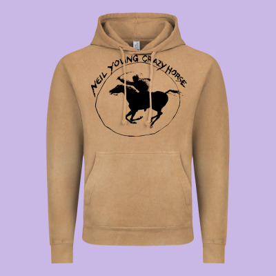 Neil Young Vintage Hoodie Designed By Artisfamous