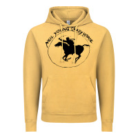 Vintage Mustard neil young Vintage Hoodie - artisFamous
