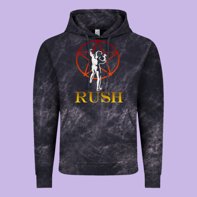 Rush Vintage Starman Unisex Vintage Hoodie Designed By Artisfamous