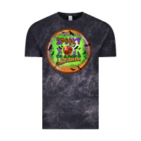 Cloud Black Spooky Teacher Vintage Tee - BundleAndBundleShop
