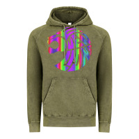 Vintage Olive reflective 7 lions Vintage Hoodie - artisFamous