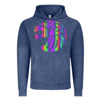 Vintage Denim reflective 7 lions Vintage Hoodie - artisFamous