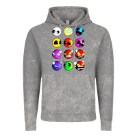 Cloud Rock geometry dash difficulty  faces Vintage Hoodie - artisFamous