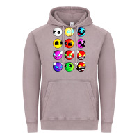 Vintage Zinc geometry dash difficulty  faces Vintage Hoodie - artisFamous