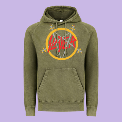 Heavy Metal Vintage Hoodie Designed By Artisfamous