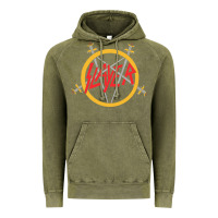 Vintage Olive heavy metal Vintage Hoodie - artisFamous
