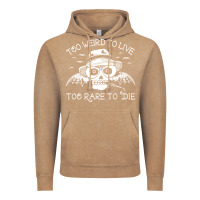 Vintage Coffee too weird to live too rare to die Vintage Hoodie - artisFamous