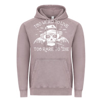 Vintage Zinc too weird to live too rare to die Vintage Hoodie - artisFamous