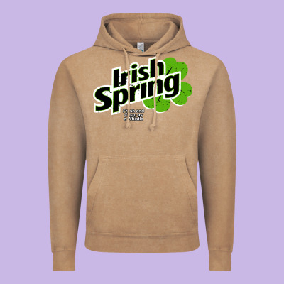 Irish Spring Vintage Hoodie Designed By Artisfamous