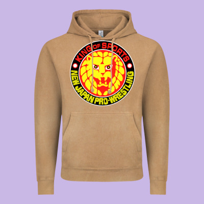 Japan Pro Wrestling Vintage Hoodie Designed By Artisfamous