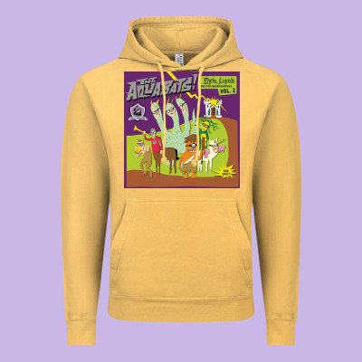 The Aquabats Myths Legends Vintage Hoodie Designed By Artisfamous