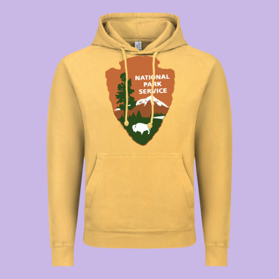 National Park Service Vintage Hoodie Designed By Artisfamous
