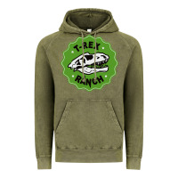 Vintage Olive t rex ranch Vintage Hoodie - artisFamous