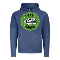 Vintage Denim t rex ranch Vintage Hoodie - artisFamous