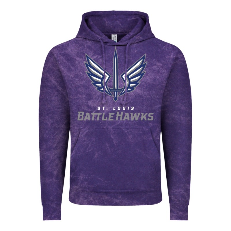 Battle Hawks Football Vintage Hoodie by artisFamous | Teevron