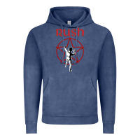 Vintage Denim starman music rush Vintage Hoodie - artisFamous