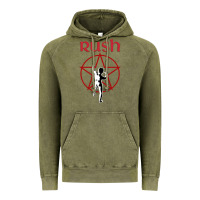 Vintage Olive starman music rush Vintage Hoodie - artisFamous