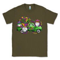 Army Green mardi gras gnomes truck Classic Tee - OliviaCreatesArt