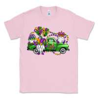 Bubblegum Pink mardi gras gnomes truck Classic Tee - OliviaCreatesArt