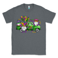 Charcoal Heather mardi gras gnomes truck Classic Tee - OliviaCreatesArt