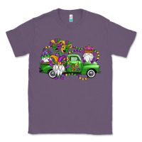 Lavender mardi gras gnomes truck Classic Tee - OliviaCreatesArt
